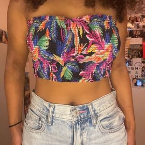 Ribbed crop top